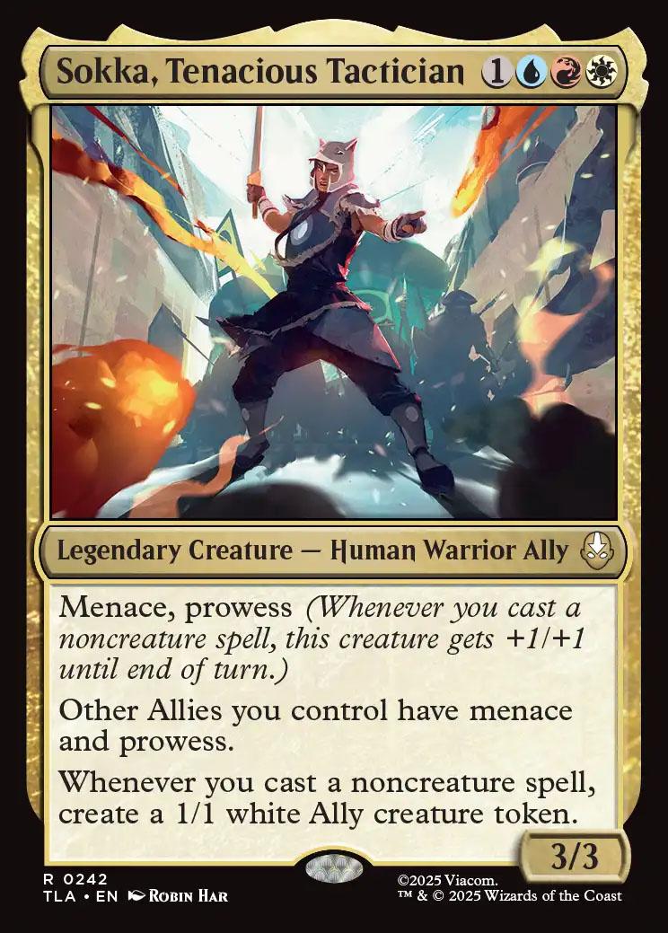 Avatar: The Last Airbender Foil: Sokka, Tenacious Tactician