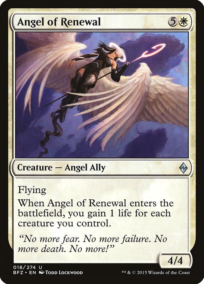 Angel of Renewal | Battle for Zendikar Foil | Modern | Card Kingdom