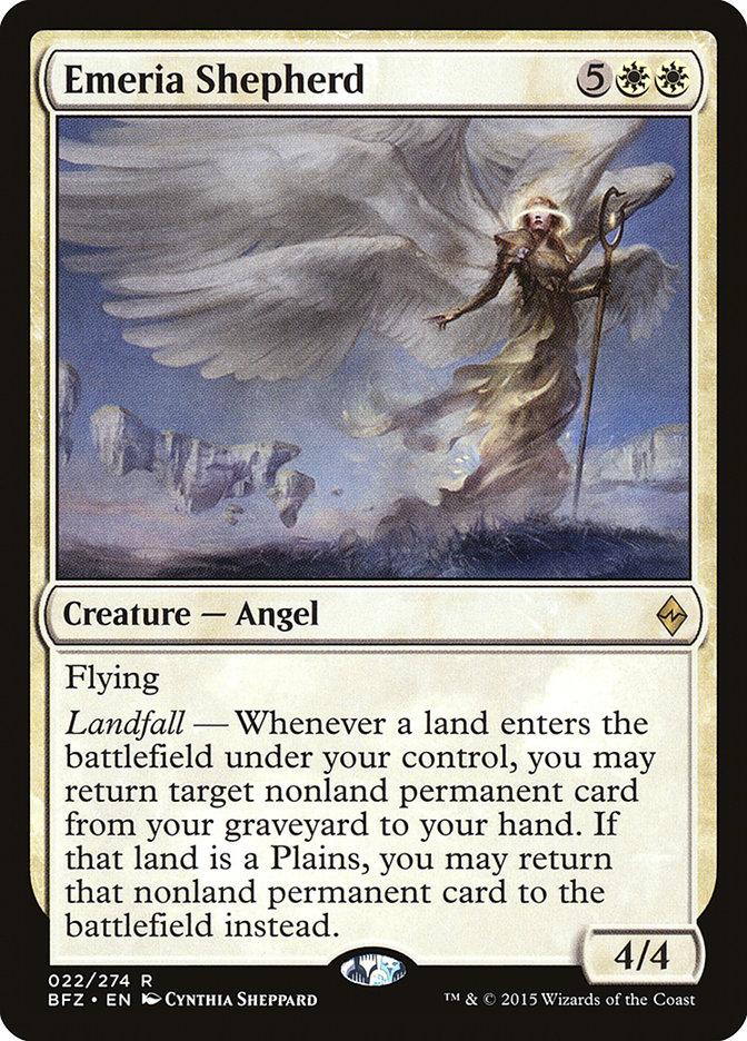 best mtg landfall cards Commanders Emeria Shepherd | Battle for