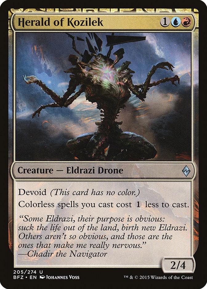 Herald of Kozilek | Battle for Zendikar Foil | Modern | Card Kingdom
