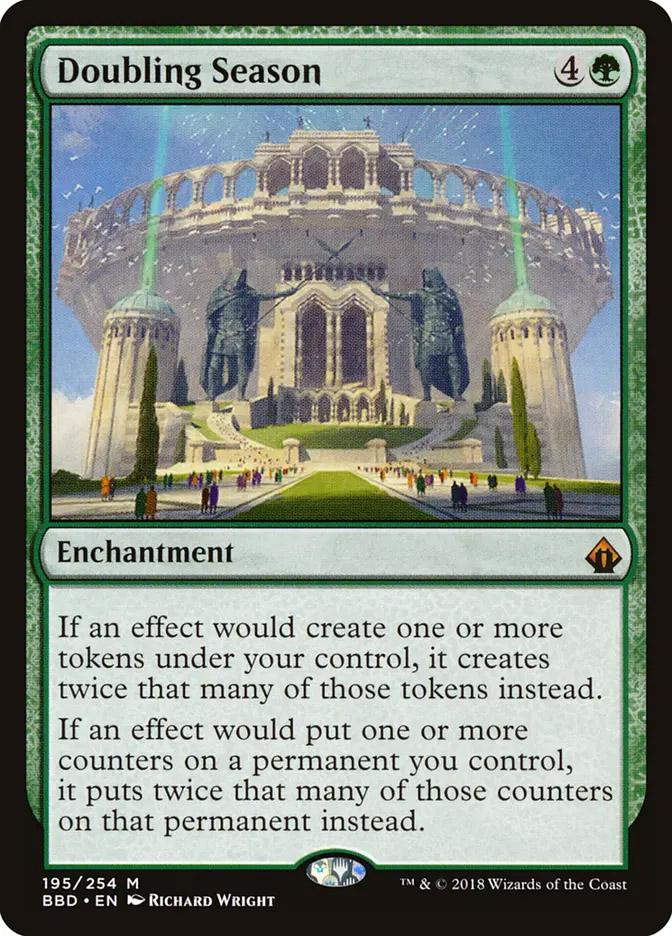 doubling season mtg card kingdom MtG Battlebond Mythic Rare Doubling Season #195