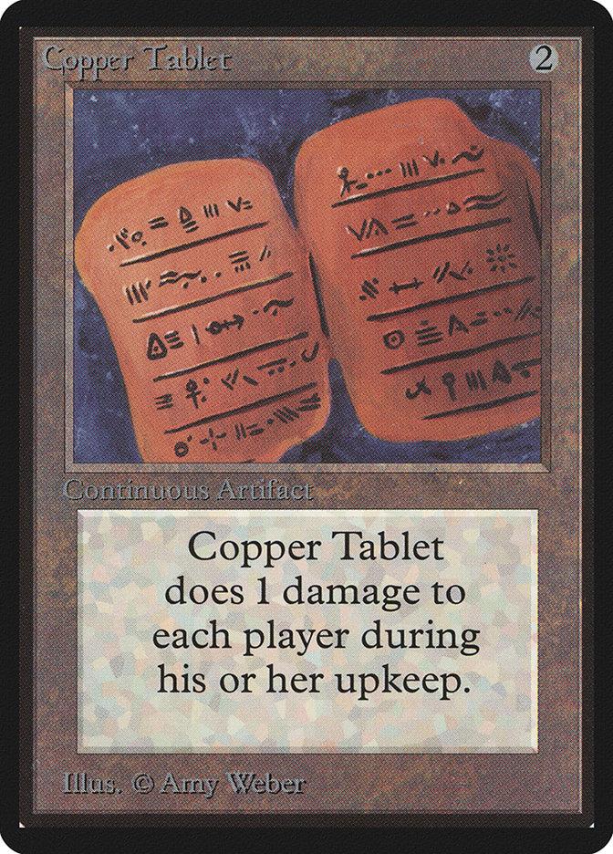 Copper Tablet | Beta | Card Kingdom
