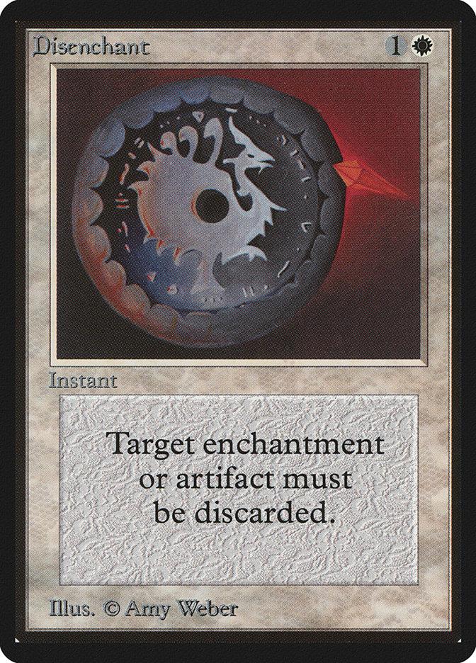 解呪 Disenchant LEB β ベータ MTG マジック beta Disenchant | Beta | Card Kingdom