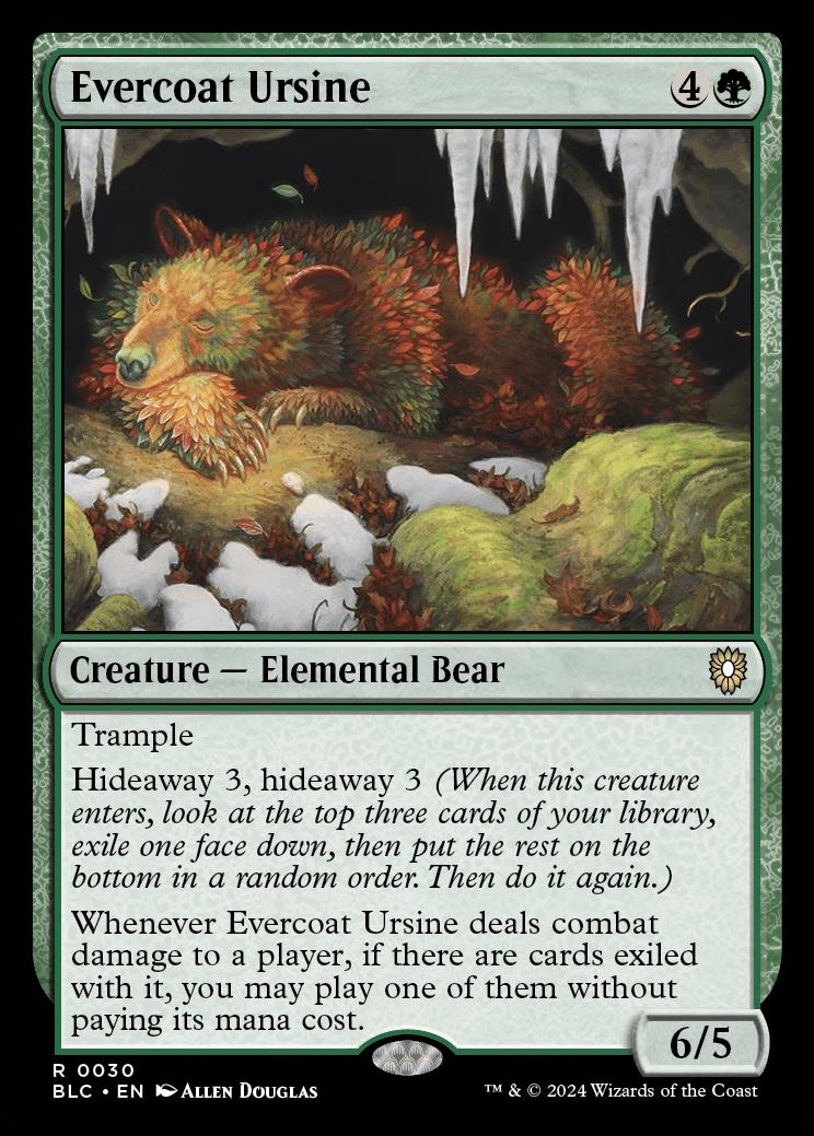 mtg bear deck commander EDH Deck Kudo, King Among Bears 100 Magic Cards Custom Deck Tokens Bears Modern Horizons 3 Then do it again.) Whenever Evercoat Ursine deals combat damage to a player Who is the best commander