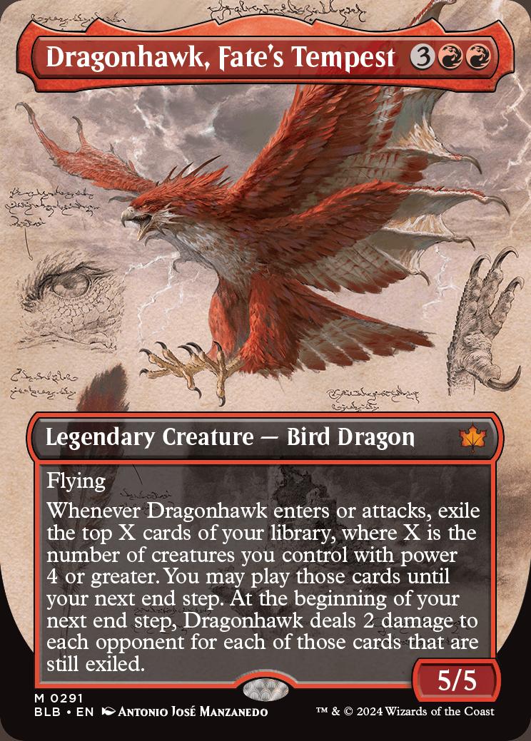 mtg tempest hawk commander deck Magic The Gathering - Tarkir: Dragonstorm - none) element.class 35 Tempest Hawks in One