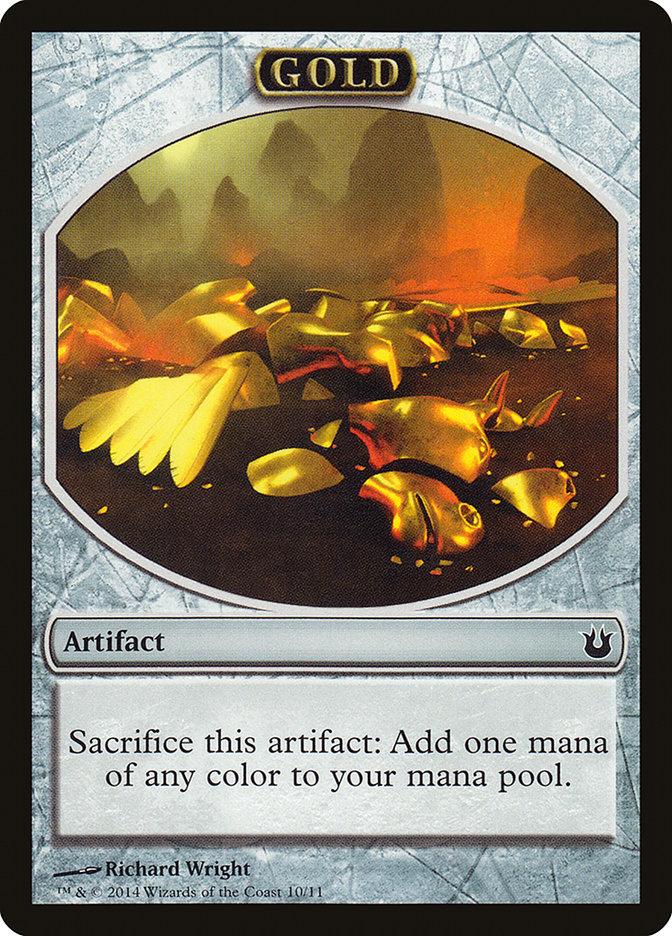 Gold Token | Born of the Gods | Modern | Card Kingdom