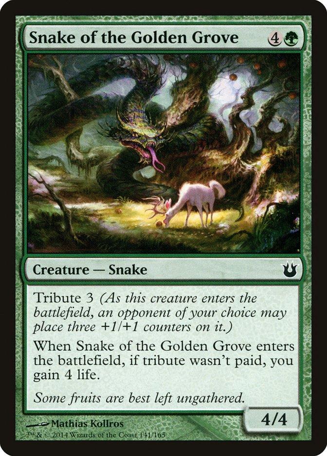 best snake cards mtg Subtype: Snake, Colors: Red, 5 Snake of the Golden Grove