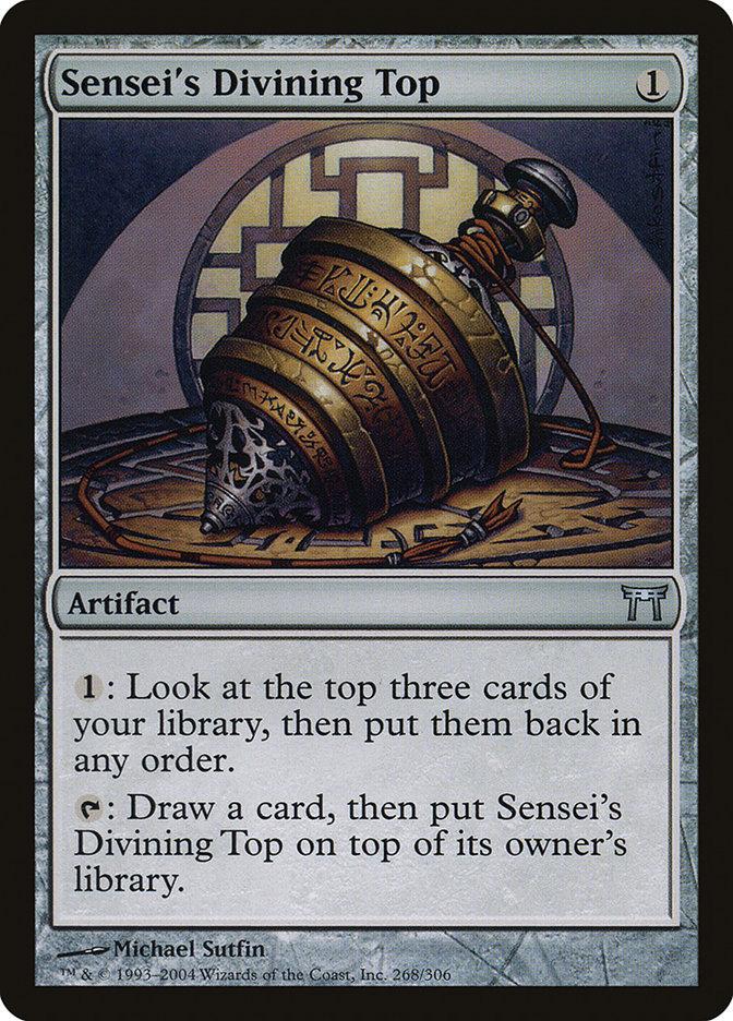 MTG Sensei's Divining Top 4枚セット Sensei's Divining Top | Champions of Kamigawa Foil | Modern | Card