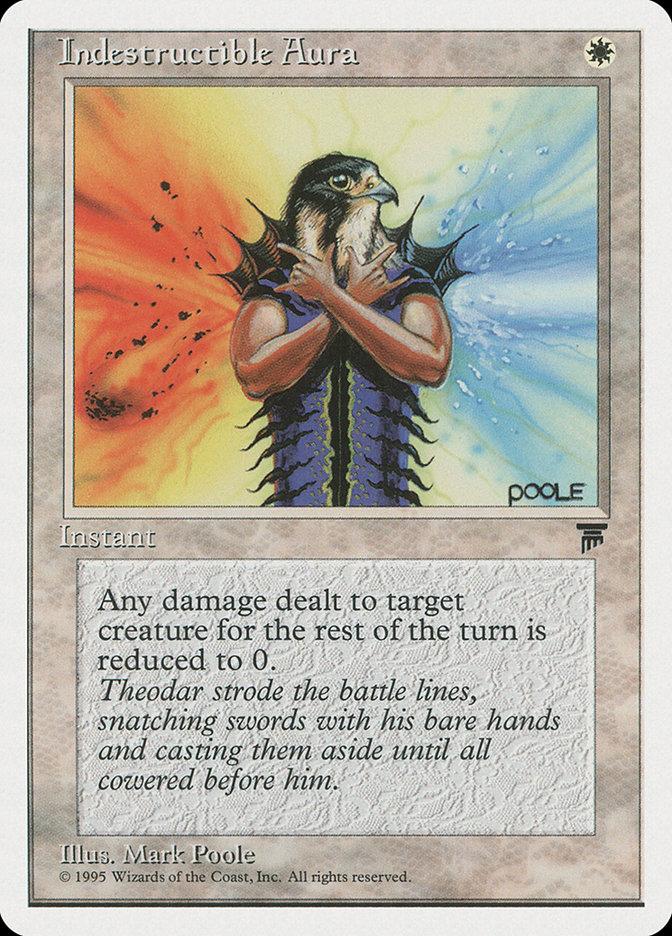 mtg card that gives indestructible Indestructible in MTG