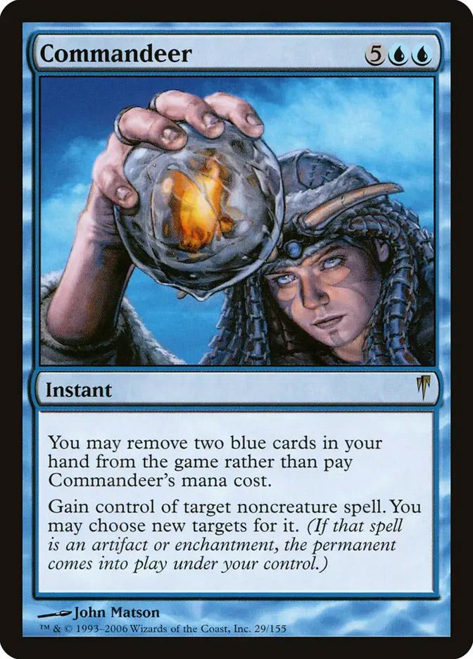 commandeer mtg card Commandeer CSP foil from Coldsnap (CSP) MTG Proxy