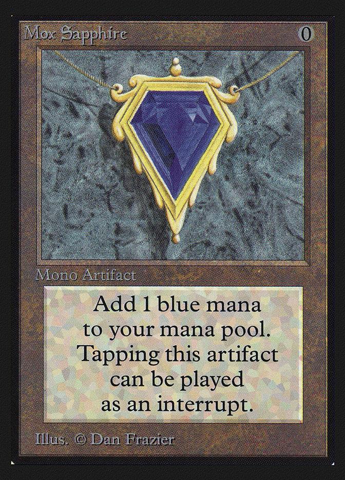 Mox Sapphire 　MTG　Power９ Mox Sapphire | Collectors Ed | Card Kingdom