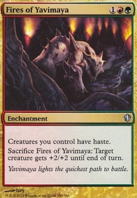 4x Fires of YavimayaCommander 2013MTG Magic Cards