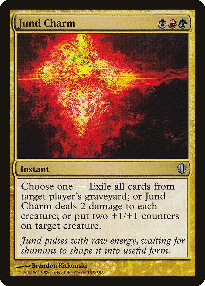 jund cards mtg (OVERSIZE) Planechase 2012 Magic the Gathering DJMagic you may have it deal 1 damage to target creature or player Teaching an Old Jund New