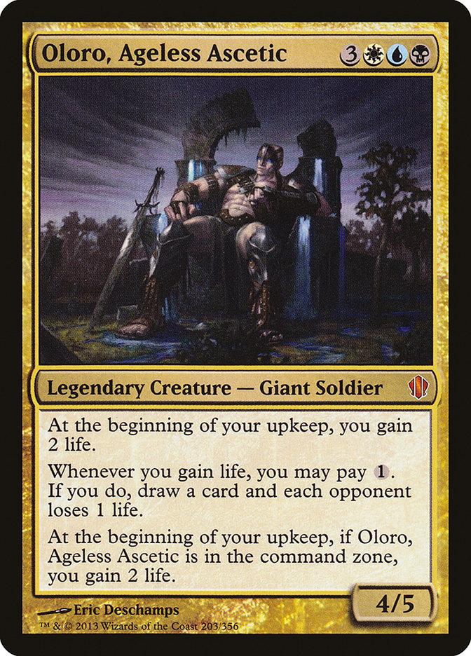 oloro mtg commander deck Oloro, Ageless Ascetic | Commander 2013 | Commander