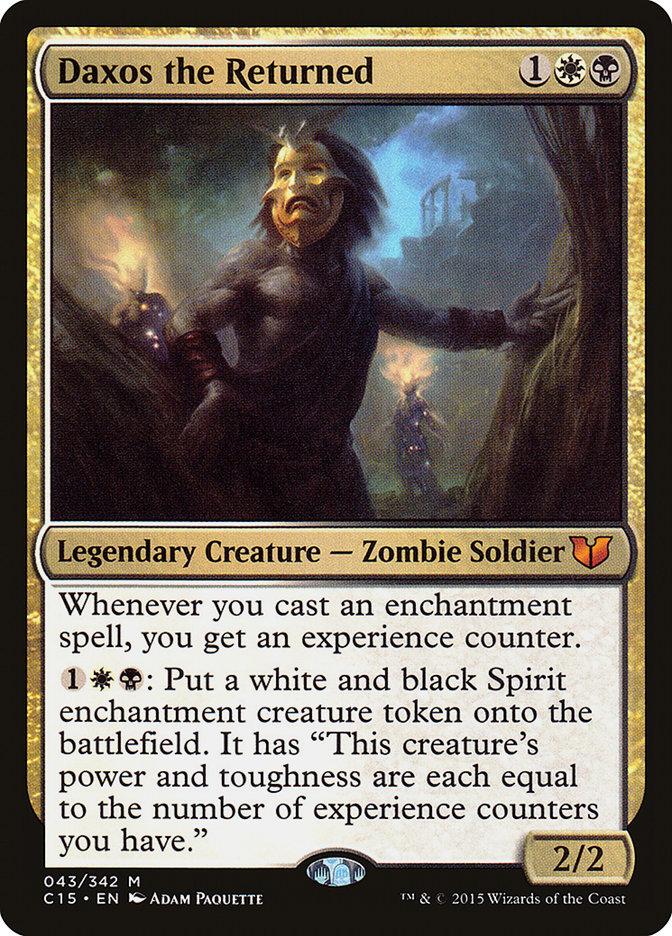 mtg daxos commander deck Daxos the Returned ENCHANTMENTS Orzhov Commander Deck MTG Magic EDH