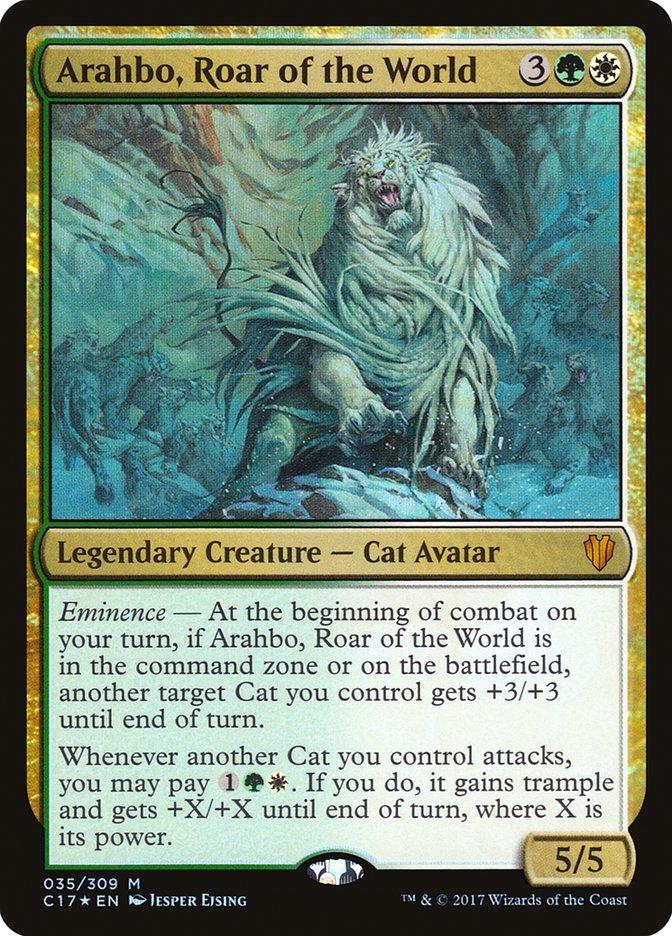 Arahbo, Roar of the World | Commander 2017 | Commander | Card Kingdom