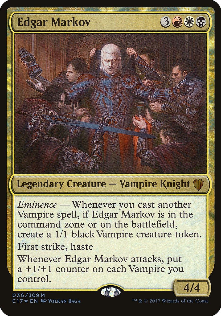Edgar Markov | Commander 2017 | Commander | Card Kingdom