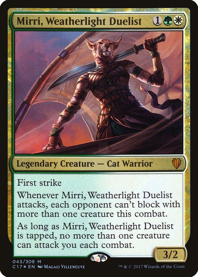 【フォイル】 Mirri, Weatherlight Duelist mirri-weatherlight-duelist-