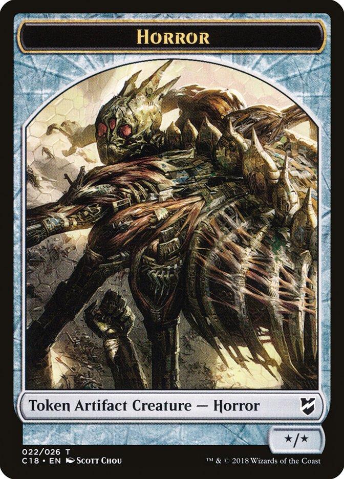 Horror Token - Mask Token | Commander 2018 | Commander | Card Kingdom
