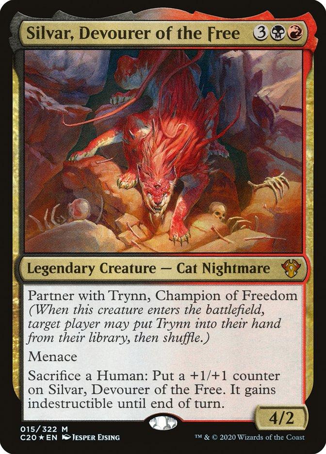Magic: The Gathering - Silvar, Devourer Of The Free (Foil) - Commander 2020 Edition - Carta Singola