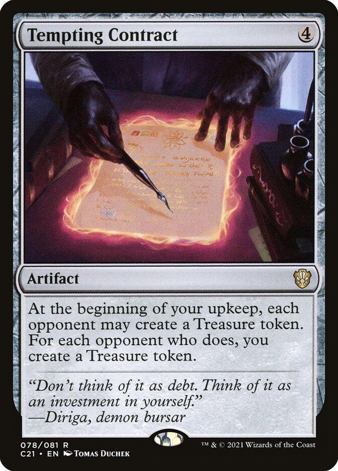 mtg tempting offer cards Magic The Gathering - Bloomburrow Commander - Tempt with Bunnies search your library for a land card and put it onto the battlefield Risky Business - Twist on