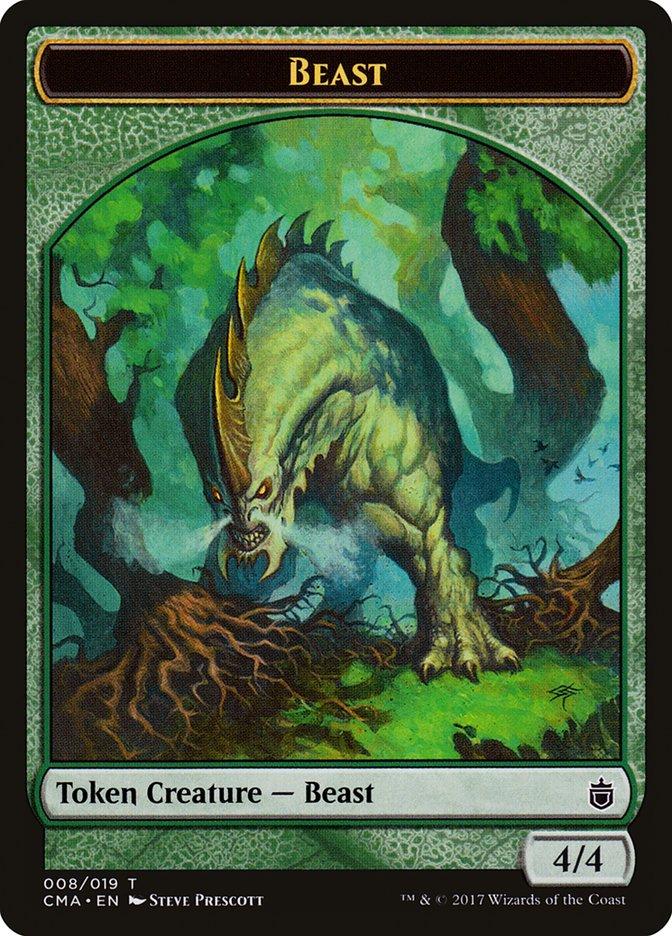 mtg green beast cards Beast Token | Commander Anthology | Commander