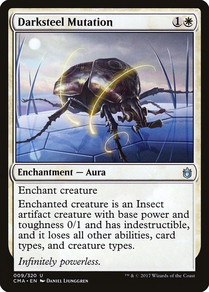 mtg cards like darksteel mutation Commander Masters Variants Foil: (Borderless) and creature types Magic The Gathering - Commander
