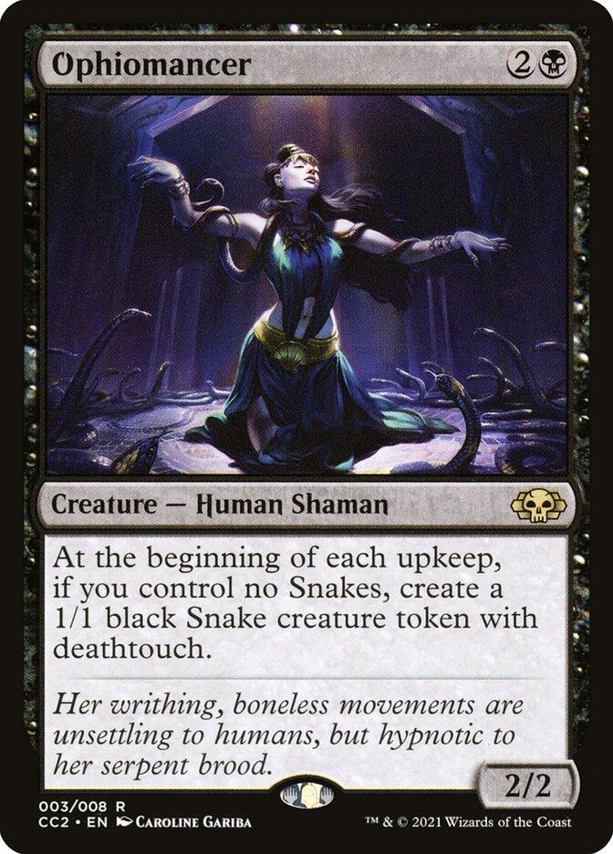 Ophiomancer | Commander Collection: Black Foil | Commander | Card