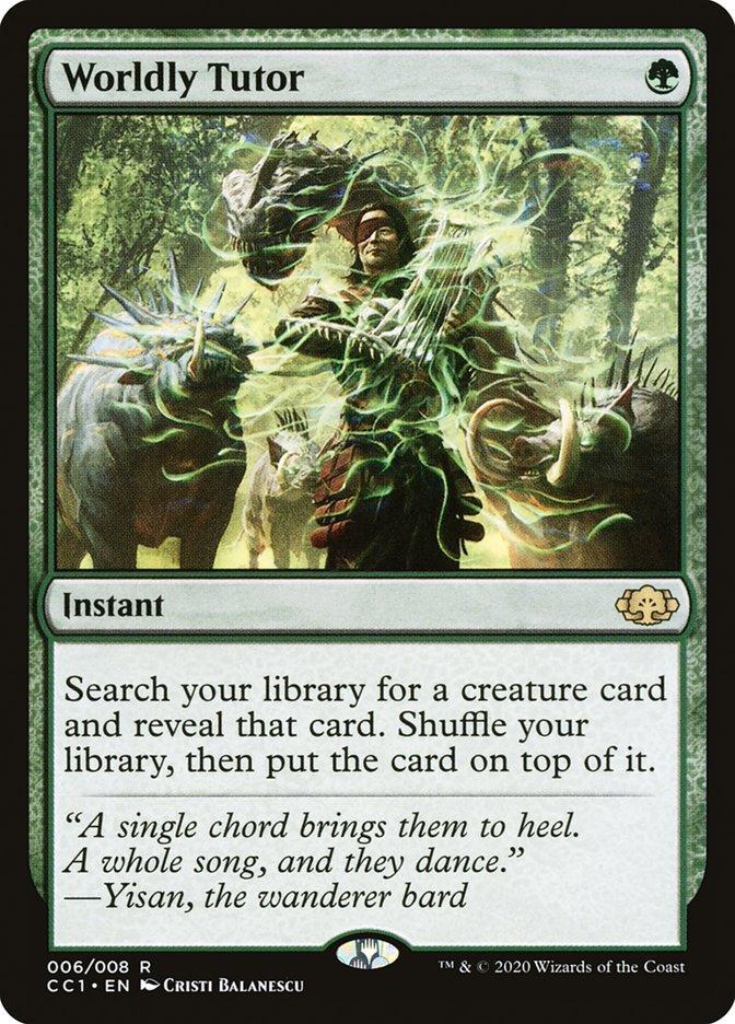 Worldly Tutor | Commander Collection: Green | Commander | Card Kingdom