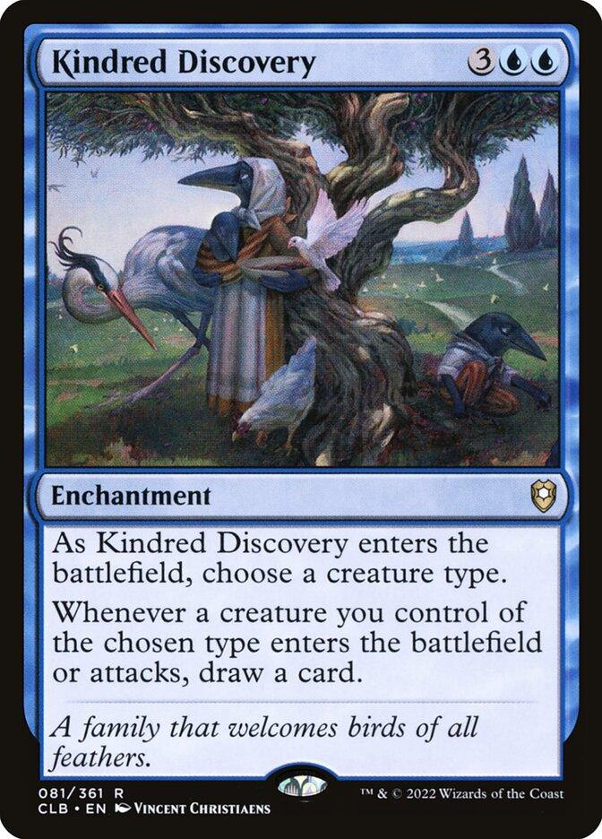 is kindred a card type mtg Discovery [565] [Extended Art] [Commander Legends: Battle for Baldur's Gate] [Non-Foil]  Face to Face Games you may look at the top five cards of your library The Best Kindred Cards in