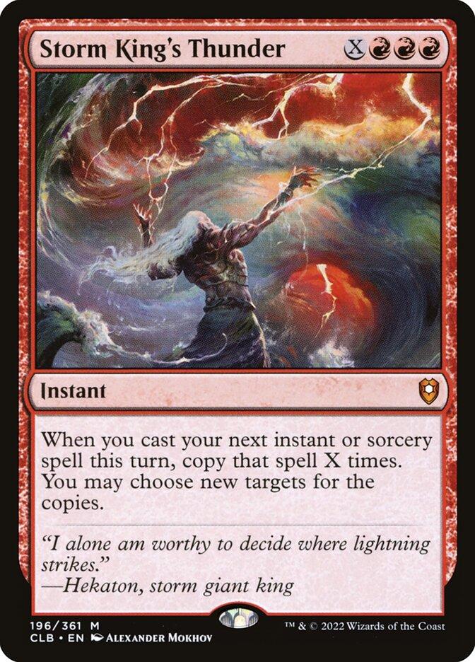 mtg red storm cards Thousand-Year Storm main image 0