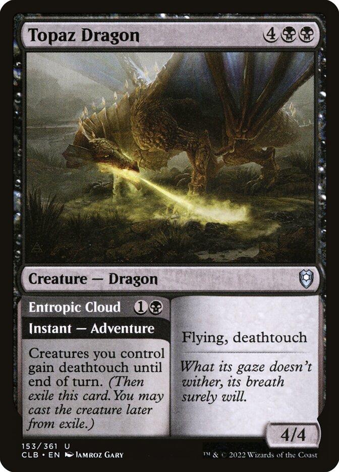 Topaz Dragon | Commander Legends: Battle for Baldur's Gate