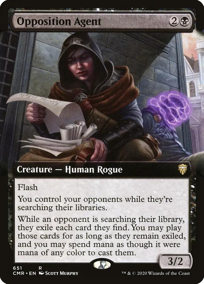 Opposition Agent | Commander Legends Variants Foil | Commander