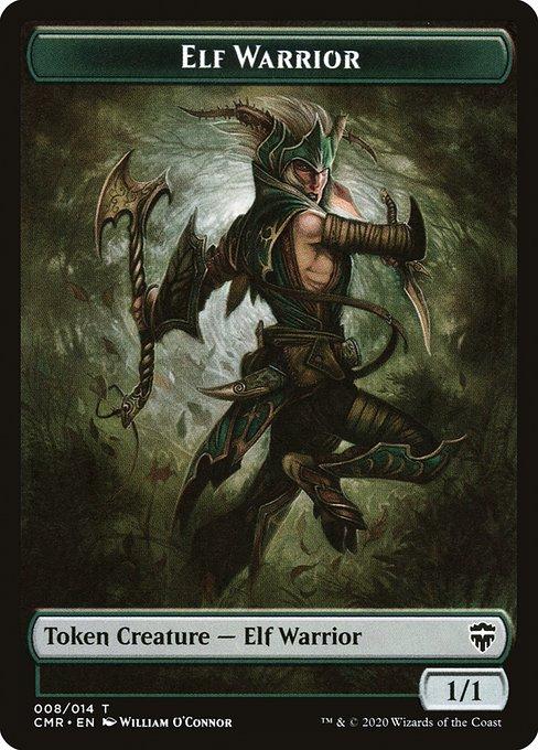 mtg lord of the rings elf cards Elvish Warmaster [The Lord of the Rings: Tales of Middle-Earth Command