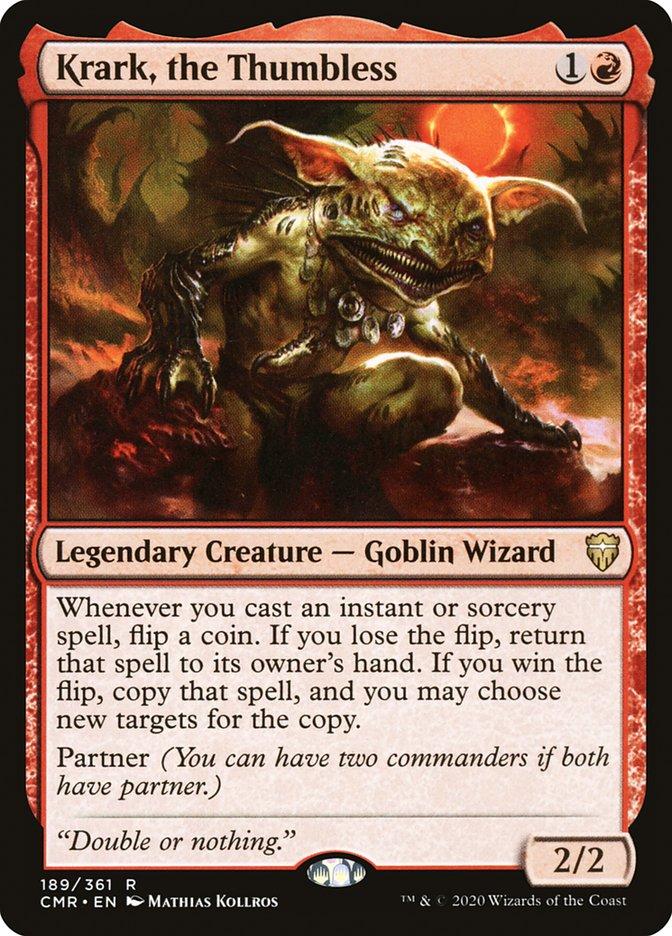 Krark, the Thumbless | Commander Legends Foil | Commander | Card