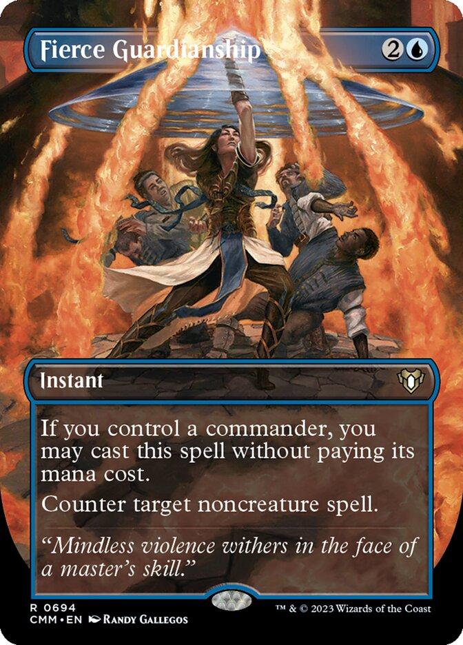 MTG 激情の後見 C20 英語 fierce-guardianship-borderless
