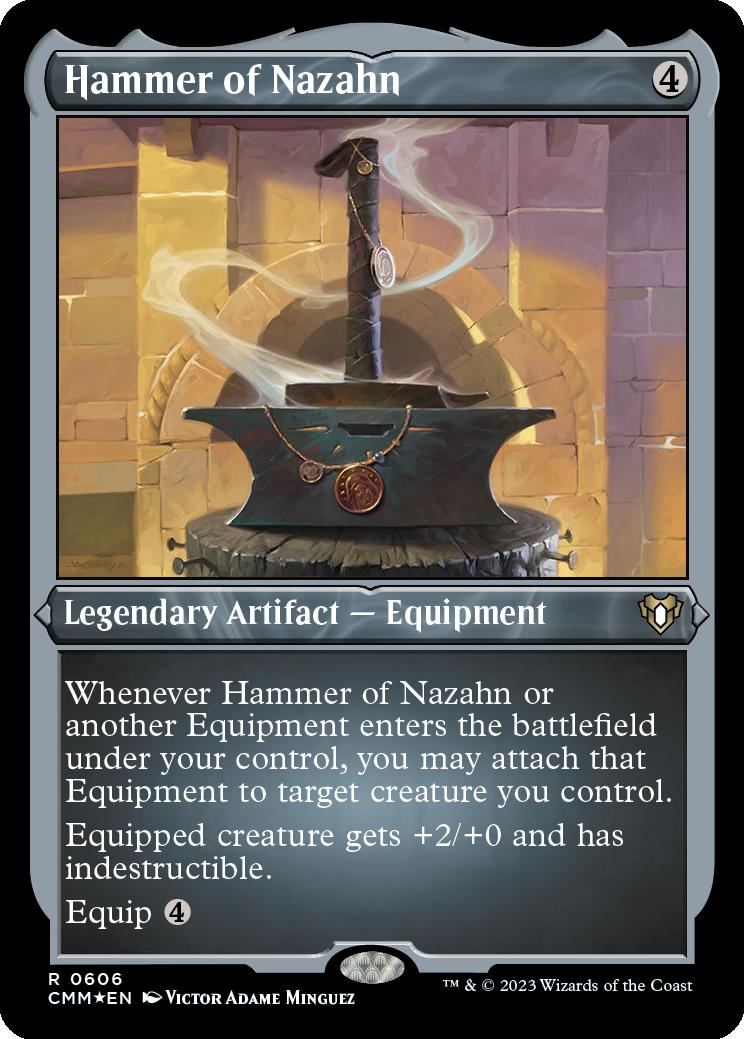 Commander Masters Variants Foil: Hammer of Nazahn (Foil Etched)
