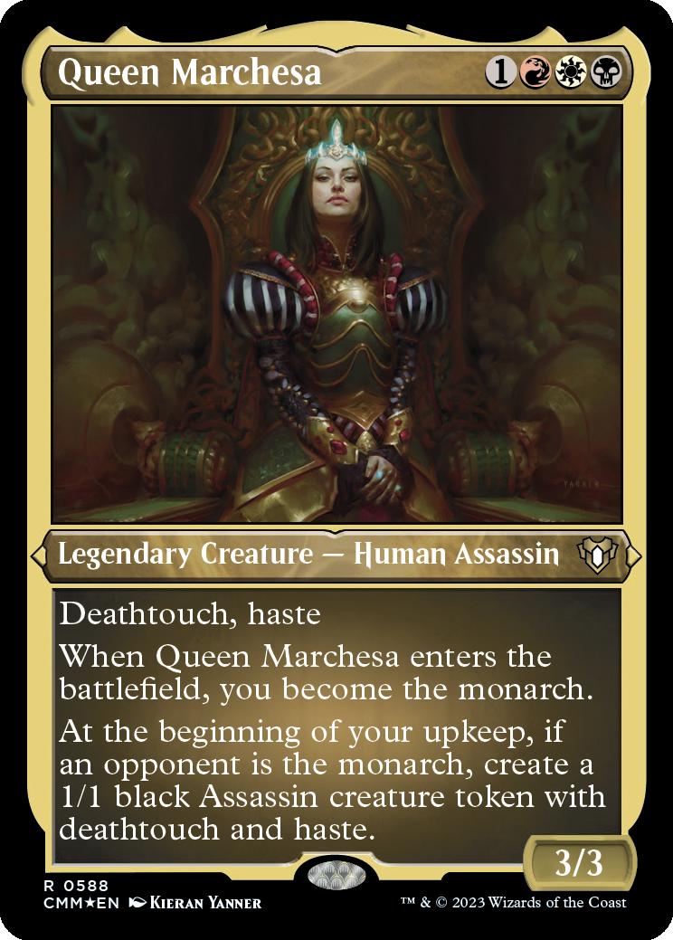 Commander Masters Variants Foil: Queen Marchesa (Foil Etched)