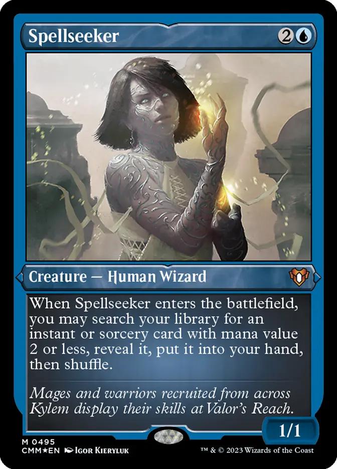 呪文探求者/Spellseeker  BBD英語foil 呪文探求者/Spellseeker BBD英語foil Commander Masters Variants Foil