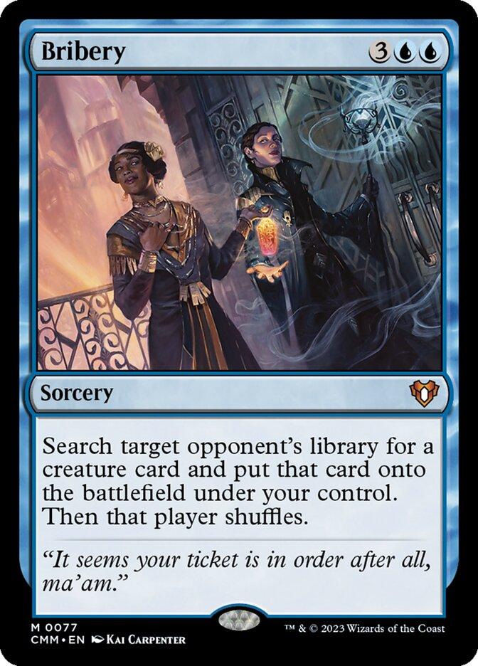 mtg cards like bribery Bribery
