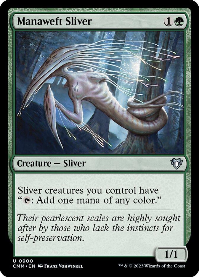 sliver support cards mtg Vital card spikes 285% after Commander deck reveal Manaweft Sliver | Commander Masters