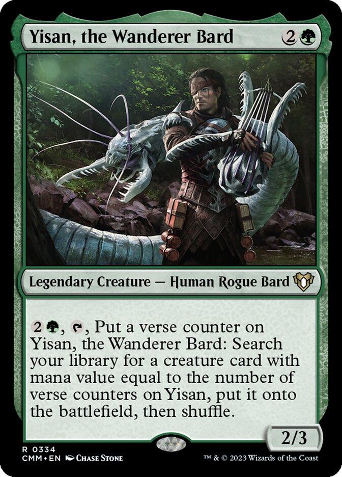 mtg commander masters chase cards Yisan, the Wanderer Bard | Foil | Commander You’ll get a complete 100 Is Commander Masters REALLY worth