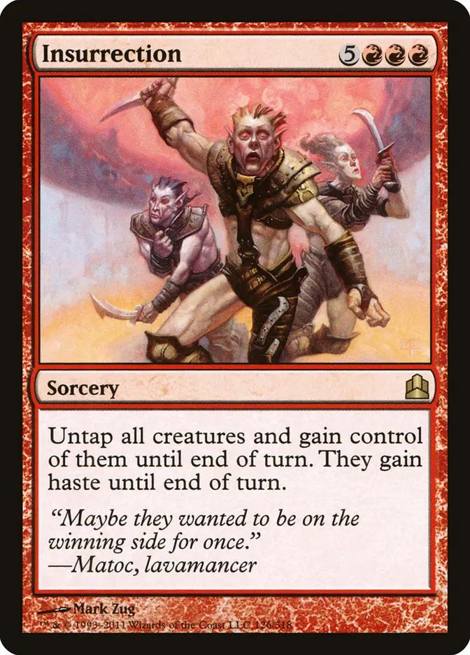 mtg cards like insurrection [699] [Borderless] [Frame Break] [Commander Masters] [Foil]  Face to Face Games Untap all creatures and gain control of them until end of turn Magic the Gathering Commander Rare