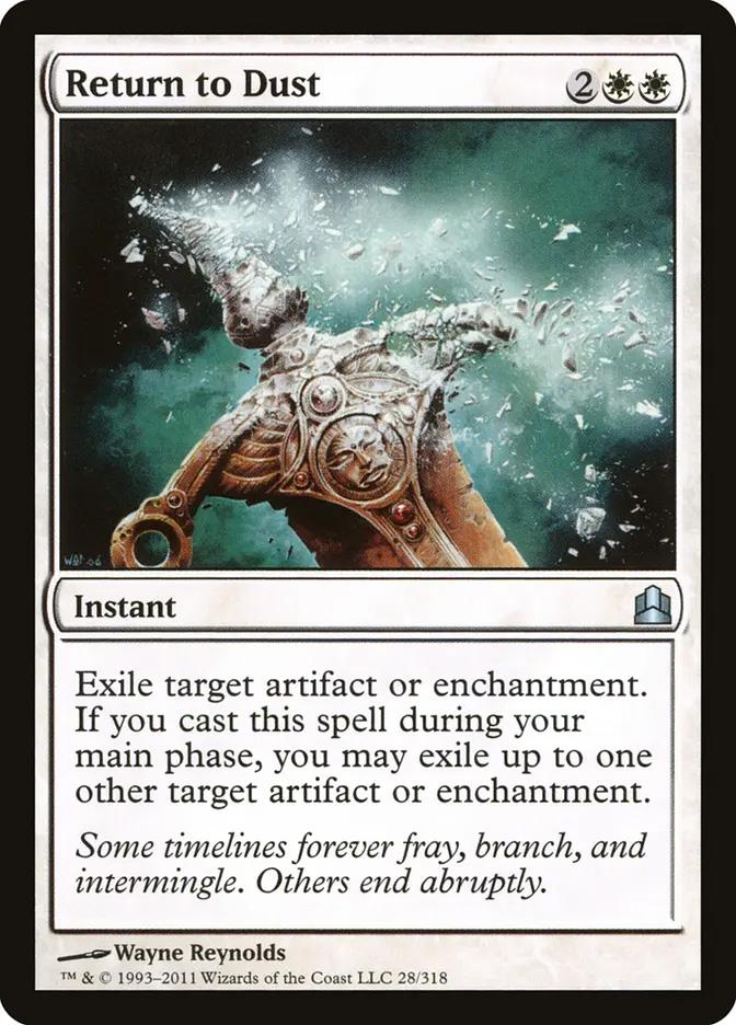 mtg commander return cards from exile Diabolic Servitude [Commander Anthology] Exile target artifact or enchantment Do You Know All 3