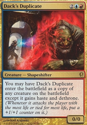 Magic: The Gathering - Dack's Duplicate - Carta Singola - Conspiracy (CNS) - Rara