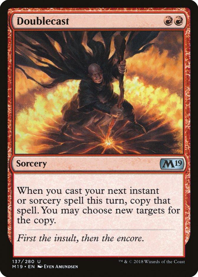 double spell cards mtg Doublecast | Core Set 2019 | Modern