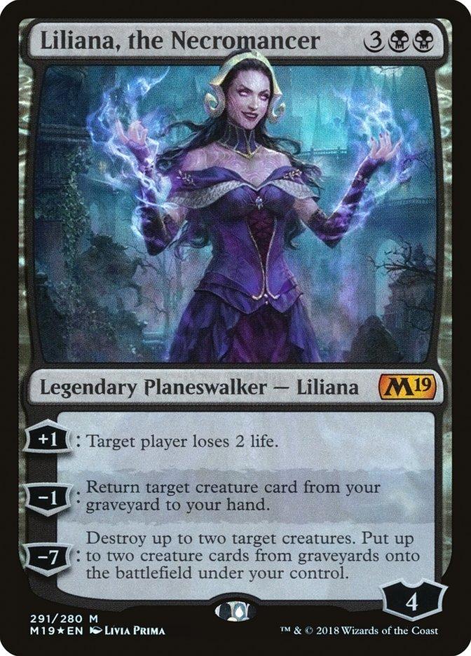 mtg liliana planeswalker cards Liliana, the Last Hope Target player discards a card Liliana in my custom planeswalker