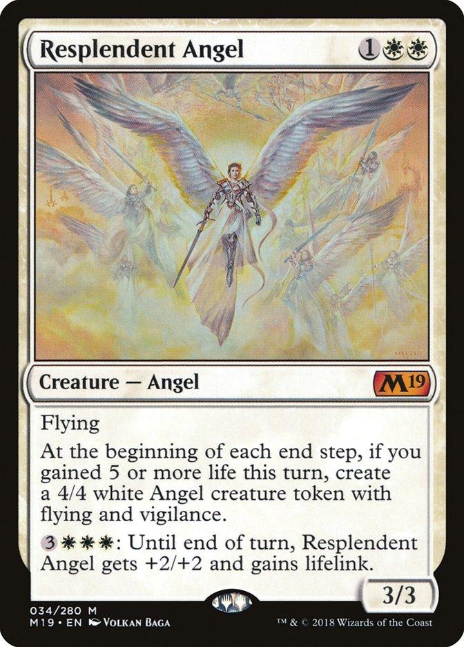 Resplendent Angel | Core Set 2019 | Modern | Card Kingdom