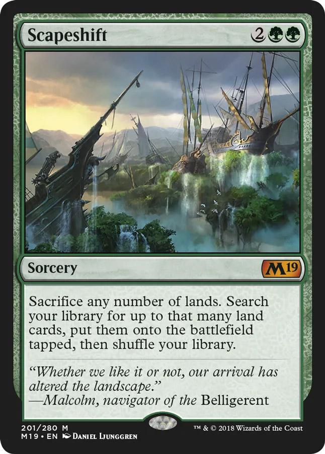 Scapeshift | Core Set 2019 Foil | Modern | Card Kingdom
