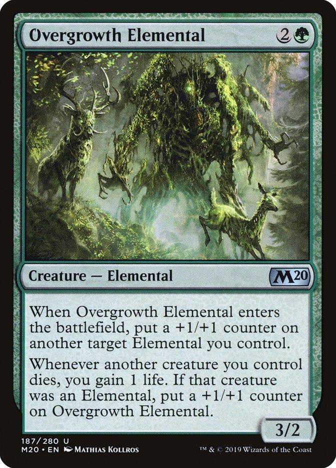 elemental mtg cards Magic The Gathering - Bond (174/272) If you do Overgrowth Elemental | Core Set